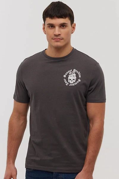 Le t-shirt imprimé Sunset Studios avec au dos