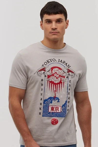 Le t-shirt imprimé Tokyo-Japan