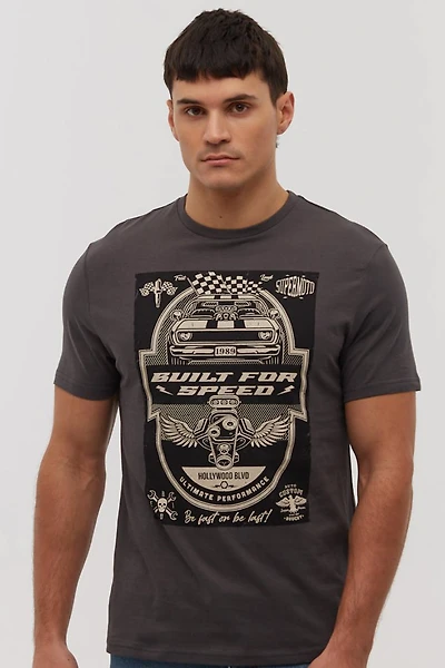 Le t-shirt imprimé Built for Speed