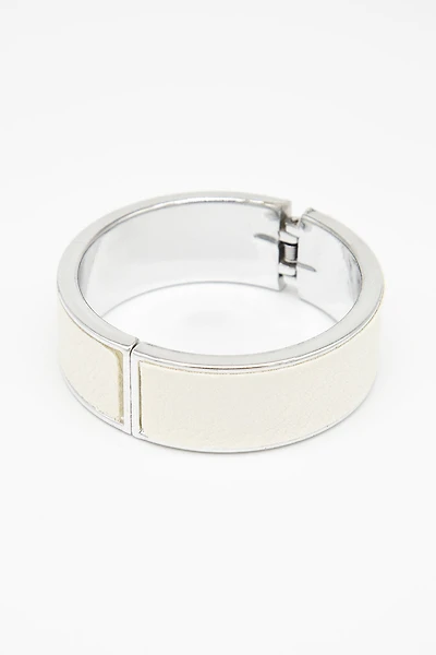 Bracelet similicuir texturé | 2 couleurs