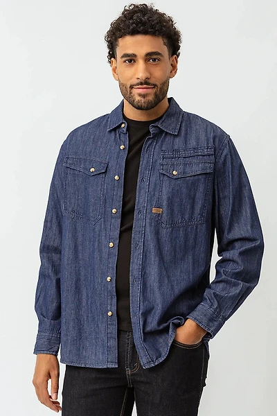 La chemise en denim