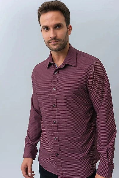 La chemise imprimée all-over