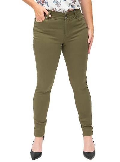 Jeans de couleur à 2 boutons | 9 couleurs