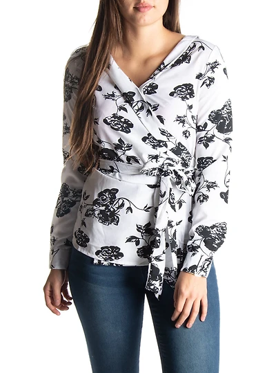 Blouse cache-coeur Pentagone