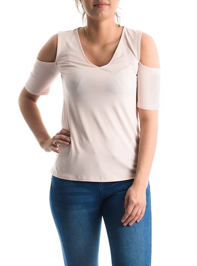 Blouse à épaules dégagées