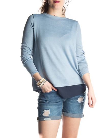 Chandail effet trompe-oeil