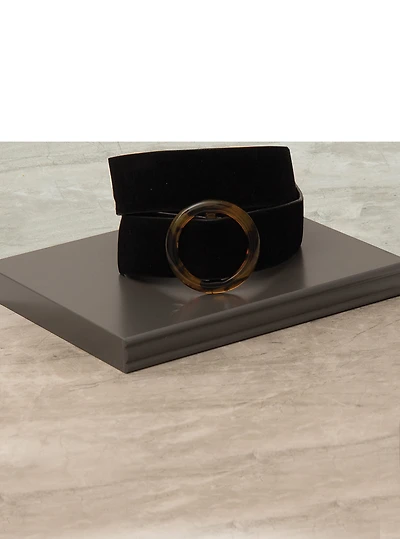 Ceinture pour femme avec boucle léopard