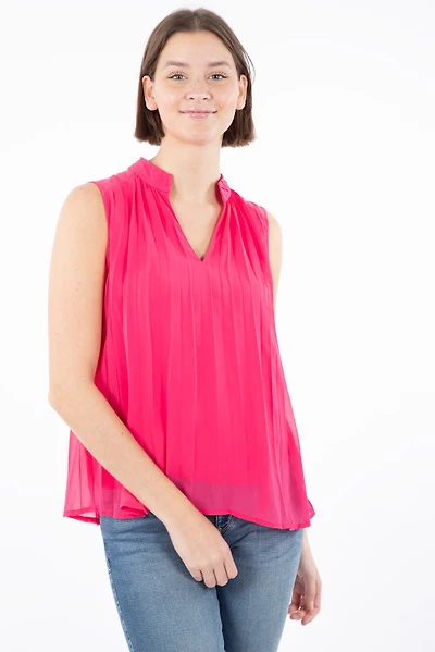 Camisole plissée | Fransa 2 couleurs