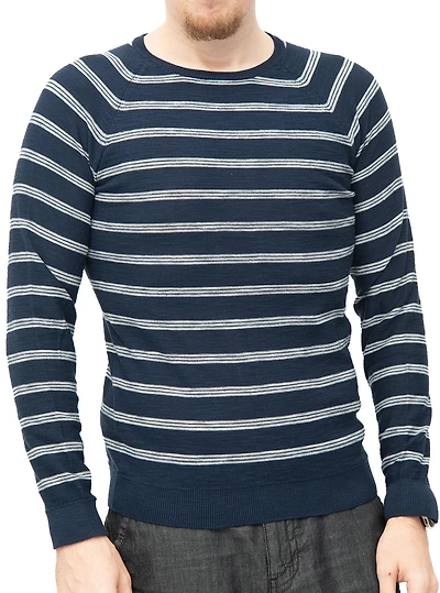 Chandail rayé pur coton | Blend