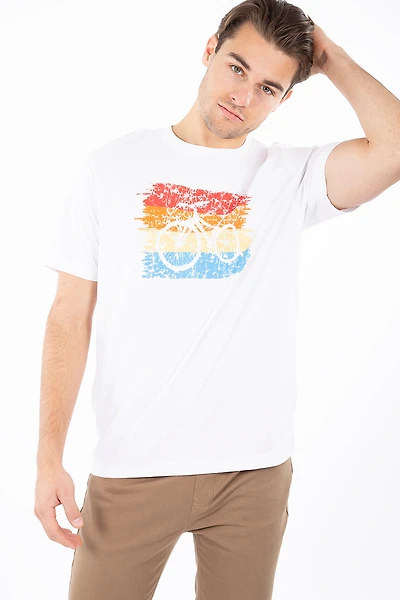 T-shirt vélo coloré | 2 couleurs