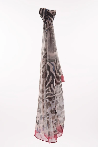Foulard imprimé animalier