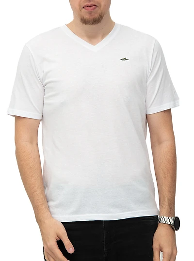 T-shirt col V