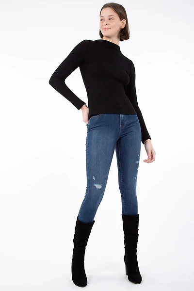 Jean effet usé super étroit | Judge & Jury