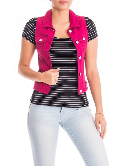 Veste sans manche, super extensible