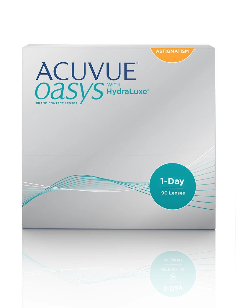 Acuvue Oasys for Astigmatism 1 day 90 pk