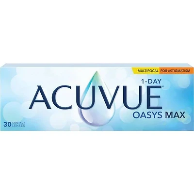 Acuvue Oasys 1day MAX Multifocal For Astigmatism 30 pk