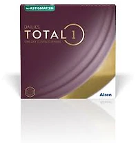 Alcon Dailies Total 1 for Astigmatism 90pk (no extra fees)