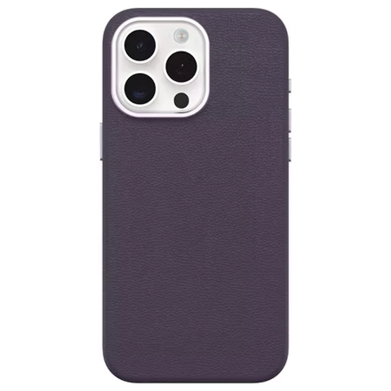 Symmetry Cactus Leather Case Plum Luxe for iPhone 15 Pro Max