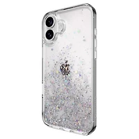 Starfield 3D Glitter Case Transparent for iPhone 16 Plus