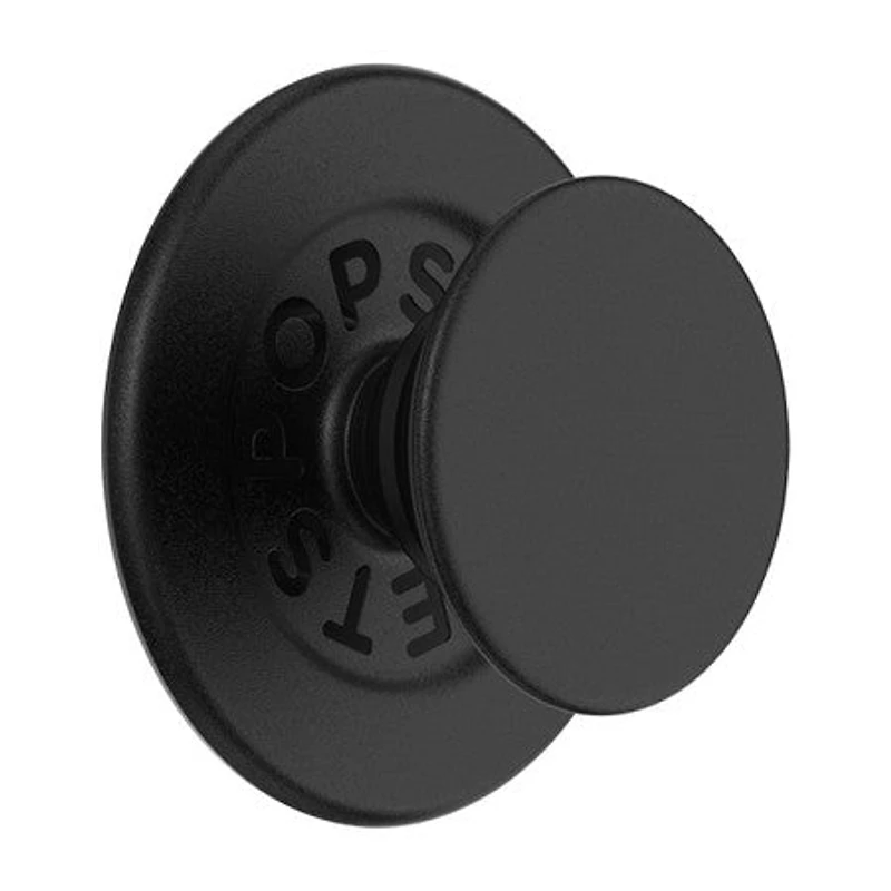 PopGrip For MagSafe Round with Adapter Ring Black