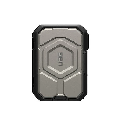 Magnetic Wallet with Kickstand for MagSafe Black/Titanium