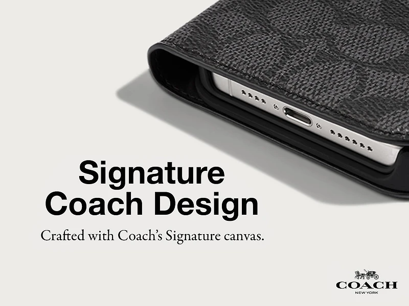 iPhone Pro Coach Folio Signature C Case