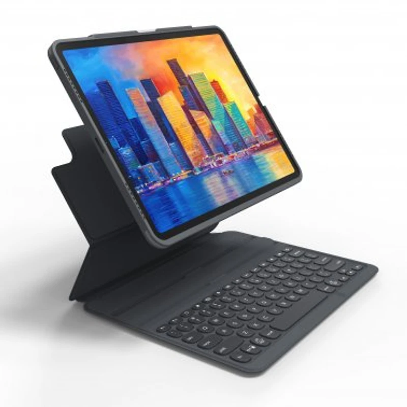 iPad Pro 12.9 (2018-2022) / 13 AIR ZAGG Charcoal Pro Keys Keyboard