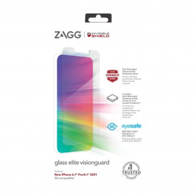 iPhone 14/13/13 Pro ZAGG InvisibleShield Glass Elite VisionGuard+ Screen Protector