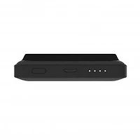 mophie universal battery snap+ juice pack mini wallet - black