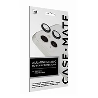 iPhone 14 /14 Plus Case-Mate Aluminum Ring Glass Lens Protector - Black