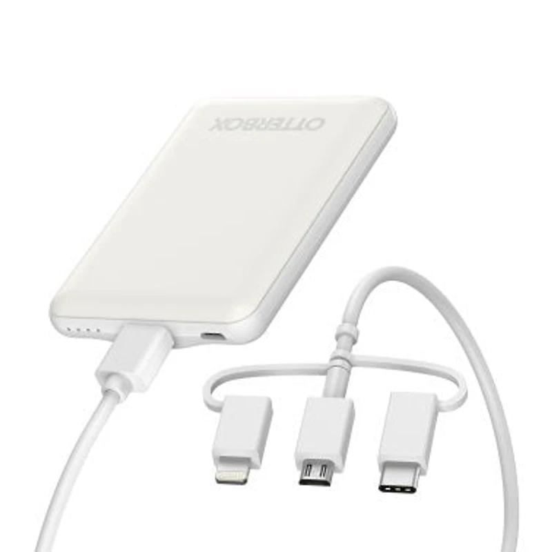 Otterbox 5,000 mAh 3-in-1 Portable Power Bank Mobile Charging Kit