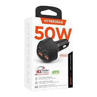 HyperGear SpeedBoost 50W Car Charger