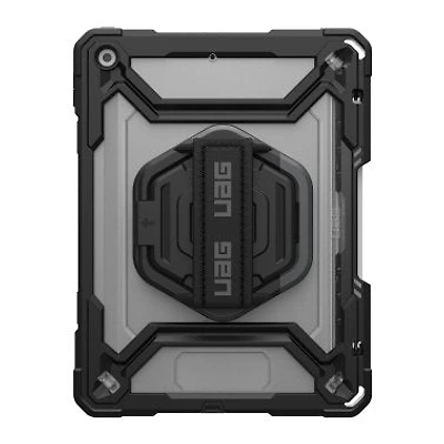 iPad 10.2 2019-2021 7th-9th Gen UAG Plasma w/Kickstand + HS Case - Ice/Black
