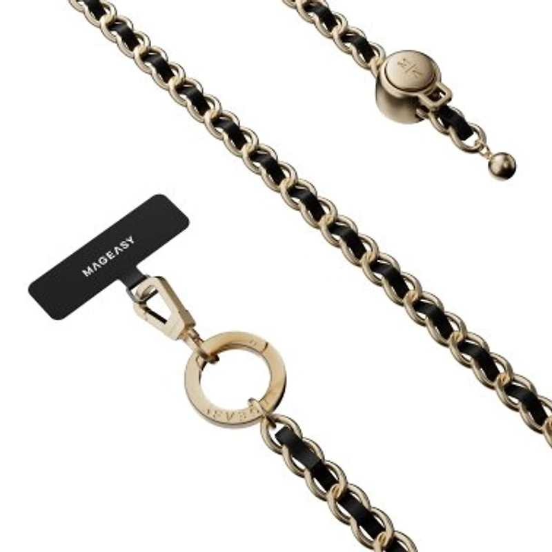 Universal Phone Strap Grey/Blue Pattern