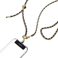 Universal Phone Strap Grey/Blue Pattern