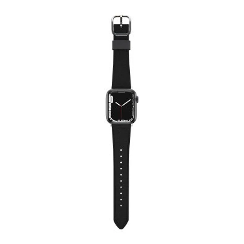 Apple Watch 38/40/41mm Otterbox Cactus Leather Watch Band - Black - Noir Ash