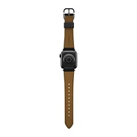 Apple Watch 38/40/41mm Otterbox Cactus Leather Watch Band - Black - Noir Ash