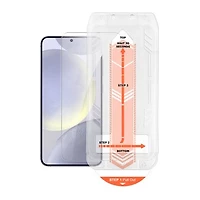 Samsung Galaxy S24 HyperGear HD Tempered Glass Screen Protector w/ Easy Installation Applicator Tray