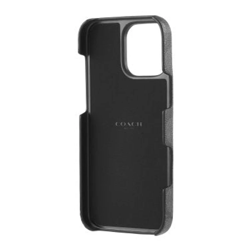 iPhone 16 Pro Max Coach Slim Wrap Signature C Case - Charcoal