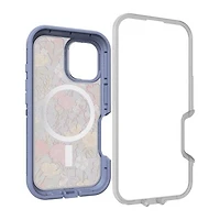 iPhone 16 Pro Max Otterbox Defender XT Clear Pro w/ MagSafe Series Case - Clear/Grey - Snow Capped