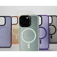 iPhone 14 Plus Aura Lilac Purple Case w/Magsafe -PREMIUM ALLOY BUTTONS BULK