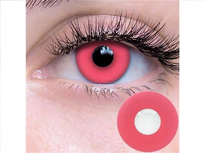 09.075 Costume Pink Contact Lenses