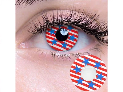 09.188 Patriot Contact Lenses