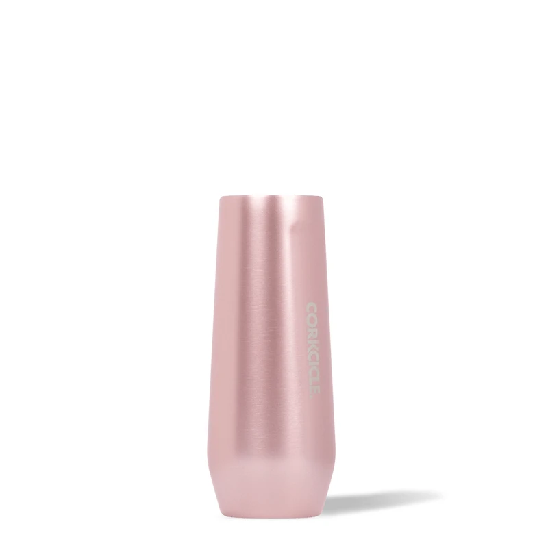 Stemless Flute Rose Metallic