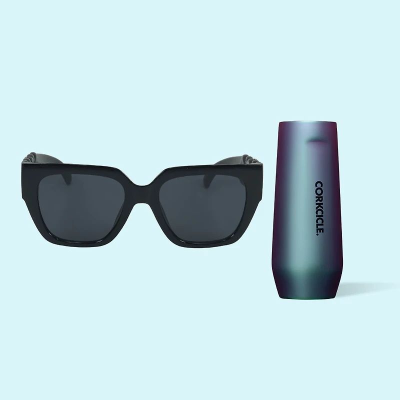Medusa Sippin'Shades Bundle - STEMLESS FLUTE DRAGONFLY