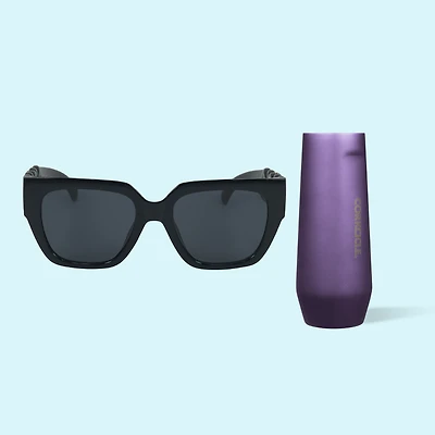 MEDUSA SIPPIN'SHADES BUNDLE -STEMLESS FLUTE MASQUERADE