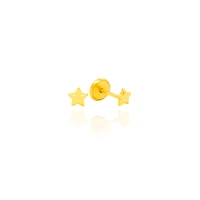 3MM Star Stud Earrings
