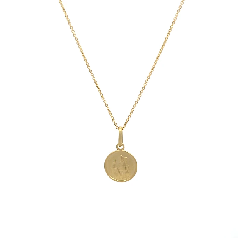 Bishop 10MM Round Pendant