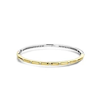 Spots Golden Bangle Bracelet