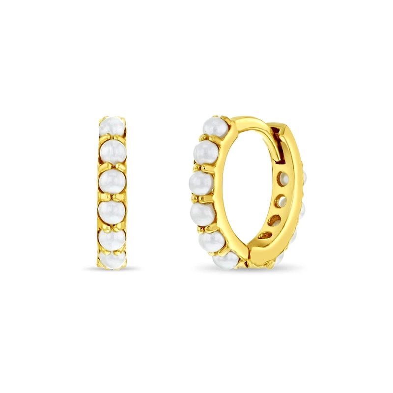 Pearl Huggie Kids Earrings